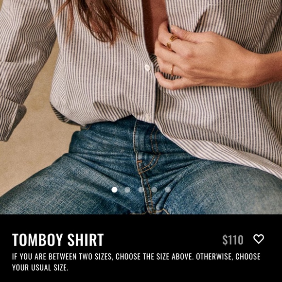 Sezane tomboy shirt - Picture 2 of 4